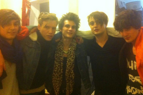 Dandies och Pete Doherty. Foto: Dandies/Facebook