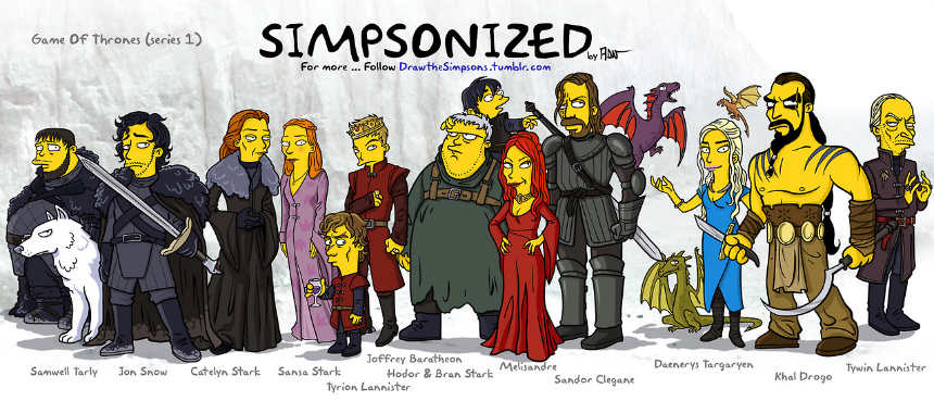 GameOfThrones_TheSimpsons